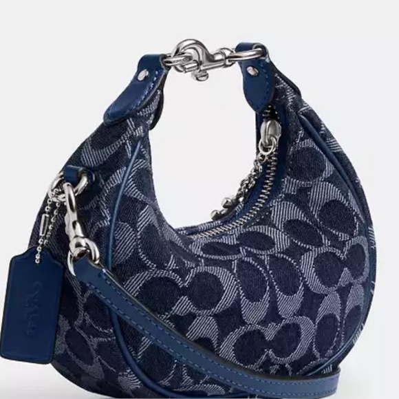 Authentic Coach Denim Jonie Bag - Picture 2 of 5